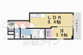 セオリー京都オーラ2階8.7万円