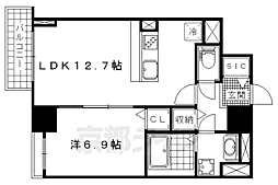 ときわぎ 1LDKの間取図画像