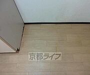 冷蔵庫置き場です
