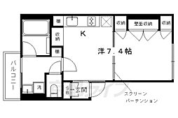 EVOGUE 1Kの間取図画像