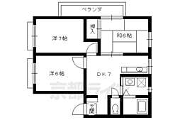 エステートピア65 3DKの間取図画像