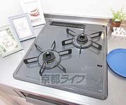 2口コンロのキッチンです・
