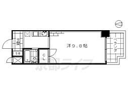 メゾンG向島 1Kの間取図画像