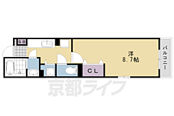 K-Sofia.N 1Kの間取図画像