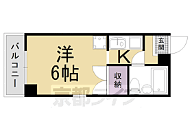 グランビュー太秦 4-C ｜ 京都府京都市右京区太秦中筋町（賃貸マンション1R・4階・18.00㎡） その2