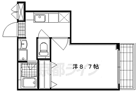 メイプルリーフ嵯峨野 108 ｜ 京都府京都市右京区嵯峨野清水町（賃貸マンション1K・1階・28.00㎡） その2