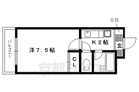 京都府京都市北区紫竹西南町（賃貸マンション1K・4階・20.00㎡） その2