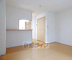 京都市営烏丸線 鞍馬口駅 徒歩18分の賃貸アパート 1階ワンルームのリビング/ダイニング