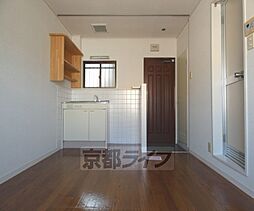 京都市営烏丸線 北大路駅 徒歩20分の賃貸アパート 2階ワンルームのリビング/ダイニング