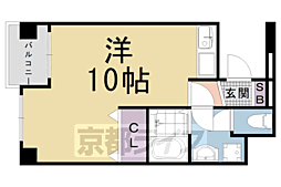 間取図画像 1K