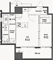 エンクレスト博多THETIME9階9.9万円