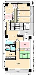 パークサイド大分駅まえ 5SLDKの間取図画像