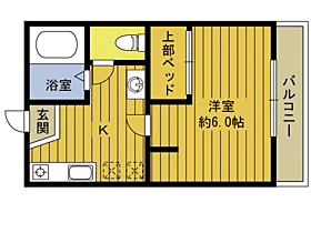 北大神アパート 102 ｜ 大分県速見郡日出町大字大神（賃貸アパート1K・1階・23.18㎡） その2