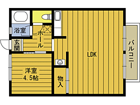 レガーロ日出 201 ｜ 大分県速見郡日出町大字藤原（賃貸アパート1LDK・2階・45.36㎡） その2