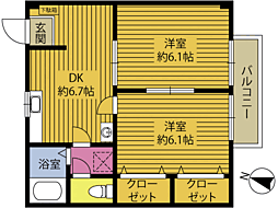 🉐敷金礼金0円！🉐サニーハウス河野