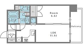 リーガル南堀江 402 ｜ 大阪府大阪市西区南堀江2丁目3-7（賃貸マンション1LDK・4階・43.62㎡） その2