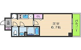 プレサンスOSAKA　DOMECITY　ビーツ  ｜ 大阪府大阪市西区九条2丁目3-3（賃貸マンション1K・3階・23.20㎡） その2