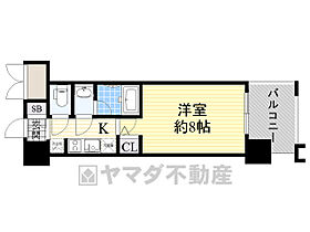 パークフラッツ江坂  ｜ 大阪府吹田市豊津町2番9号（賃貸マンション1K・4階・24.73㎡） その2