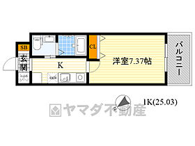 CASSIA豊中三国  ｜ 大阪府豊中市三国１丁目4番14号（賃貸マンション1K・2階・25.03㎡） その2