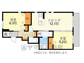 ブランシュール泉  ｜ 大阪府吹田市泉町２丁目20番13号（賃貸アパート2LDK・2階・57.00㎡） その2