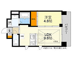 第26関根マンション 1LDKの間取図画像