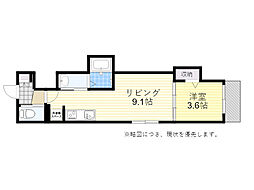 GRAND FORT 1LDKの間取図画像