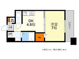第18関根マンション 1DKの間取図画像