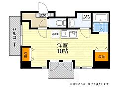 グランピーノ桃山台 ワンルームの間取図画像