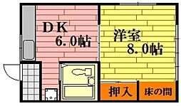 間取図画像 1DK
