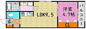 Lien吉田  ｜ 広島県安芸高田市吉田町吉田（賃貸アパート1LDK・2階・34.78㎡） その2