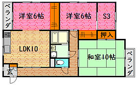 インペリアル石光 101号室 ｜ 広島県広島市安佐南区川内２丁目（賃貸マンション3SLDK・1階・78.57㎡） その2