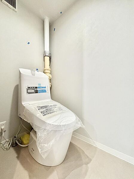 トイレは温水洗浄機能付き