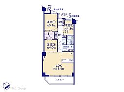 イトーピア小金公園 3LDKの間取図画像