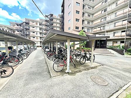 自転車置き場（空き状況は都度ご確認ください）