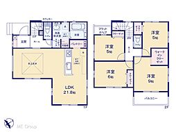 千葉市稲毛区宮野木町8期　新築一戸建て　全4棟