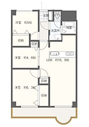 間取図画像 3LDK