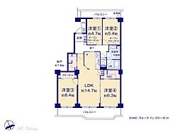 間取図画像 4LDK
