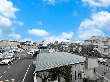 バルコニーからの眺望です