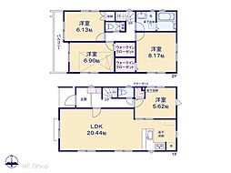 松戸市三矢小台4丁目 新築一戸建て 全4棟