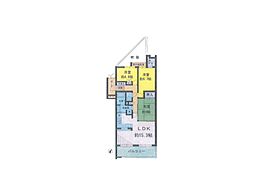 ハイホーム佐倉1番館 3LDKの間取図画像