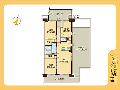 間取り:※図面と現況に相違がある場合は現況優先となります。 間取り:※図面と現況に相違がある場合は現況優先となります。