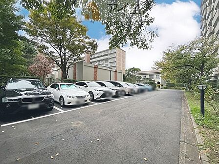 駐車場があるため車通勤の方にも安心なマンションです(要空確認)