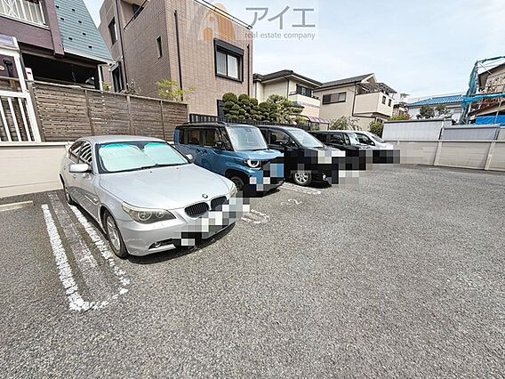 駐車場があるた...