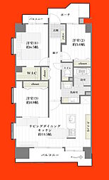 ラミアール西船橋 3LDKの間取図画像