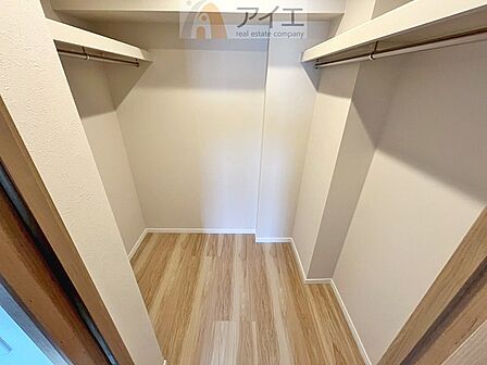 【施工例】季節ごとの入れ替え不要、頼もしいWIC