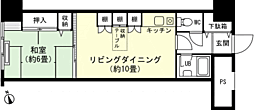 スポーツメント湯沢2B棟 1LDKの間取図画像