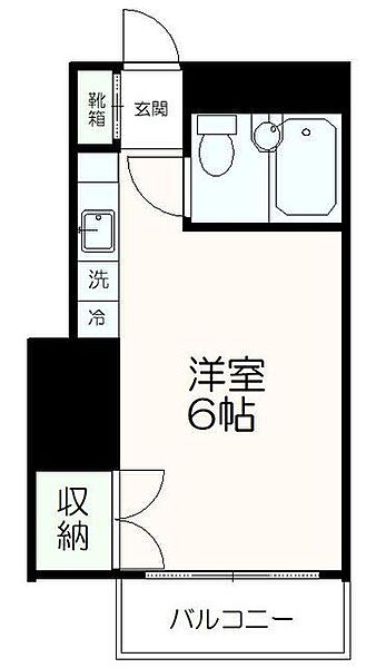 メゾンドリック 110｜東京都八王子市大塚(賃貸アパート1R・1階・17.00㎡)の写真 その2