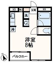 フィオリーレタカラノ 202 ｜ 東京都多摩市落合2丁目13-7（賃貸マンション1R・2階・28.04㎡） その2