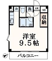 ドュ・ミリエール 316 ｜ 東京都多摩市鶴牧6丁目（賃貸マンション1R・3階・29.00㎡） その2