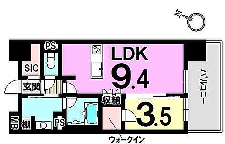 【福岡市博多区呉服町 クリオラベルヴィ呉服町】おひとり様にオススメ♪2018年1月築 地下鉄呉服町駅まで歩5分◆ペット相談可(規約有り)